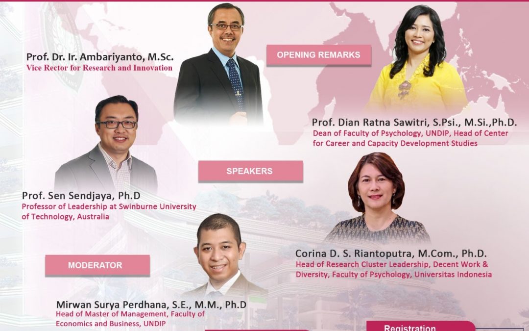 Webinar Internasional Akhir Pandemi: Seri Webinar Kepemimpinan dan Pengembangan Karir