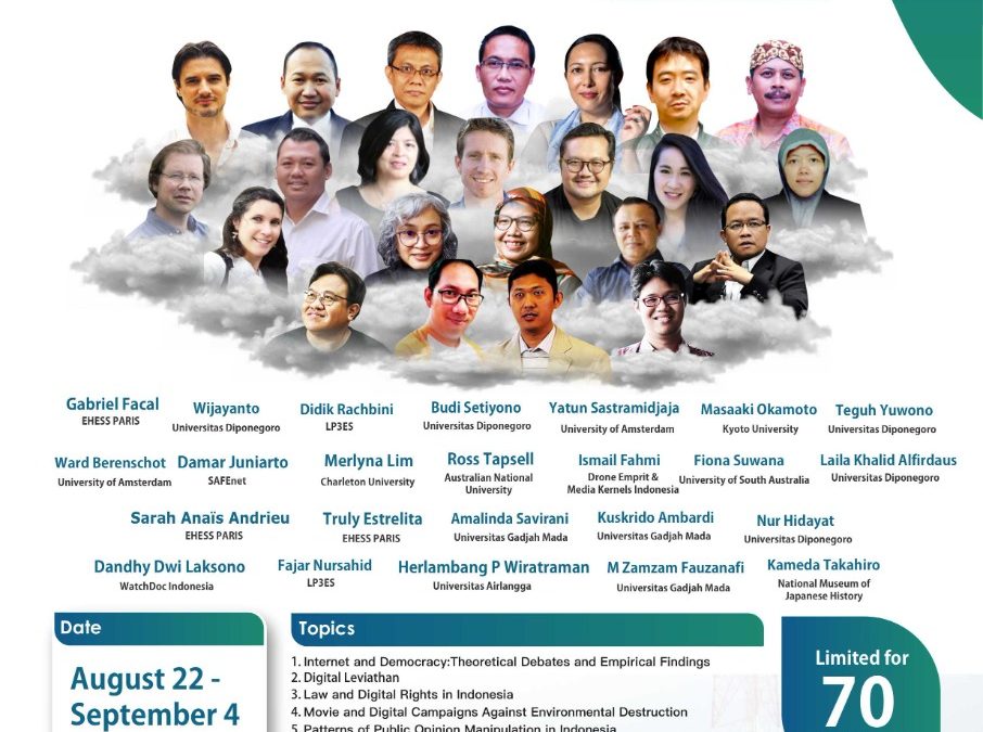 2021 FISIP Undip’s Summer Course: Social Media Activism, Digital Resilience, and Resistance to Democratic Regression