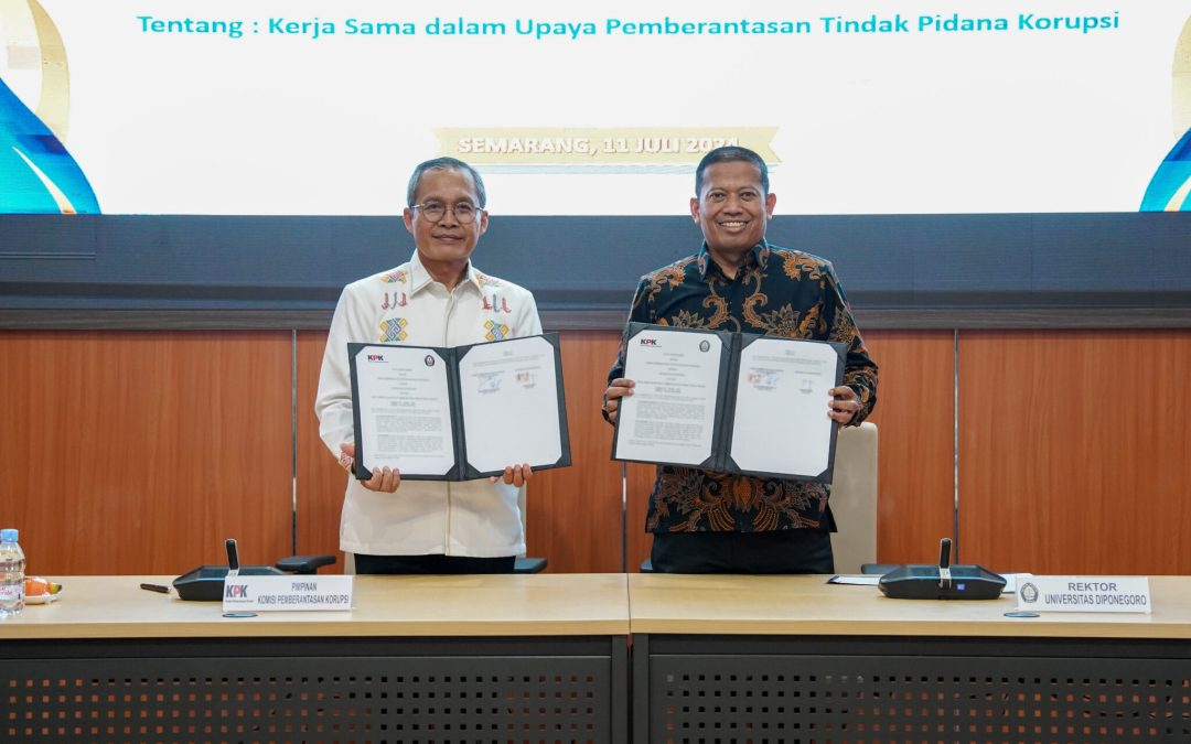 Dukungan UNDIP dalam Pemberantasan Korupsi Bersama KPK