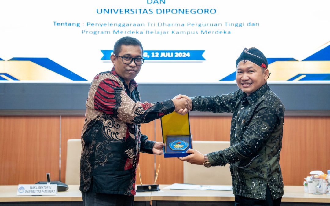 UNDIP dan UNPATTI Sepakati Kerjasama Tridarma Perguruan Tinggi dan Program MBKM