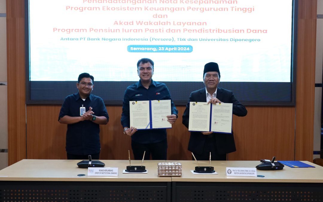 UNDIP dan BNI Jalin Kerja Sama Layanan Perbankan